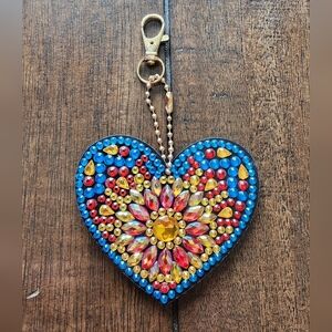 Colorful Heart Key Holder